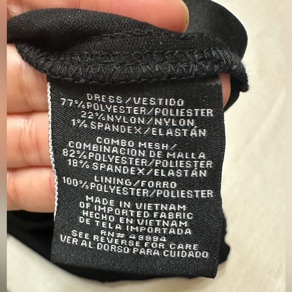 💜R&M Richards Black Women’s Midi Dress - Picture 8 of 13